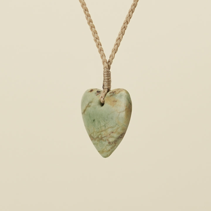 Manawa Raukaraka XS Pounamu Pendant
