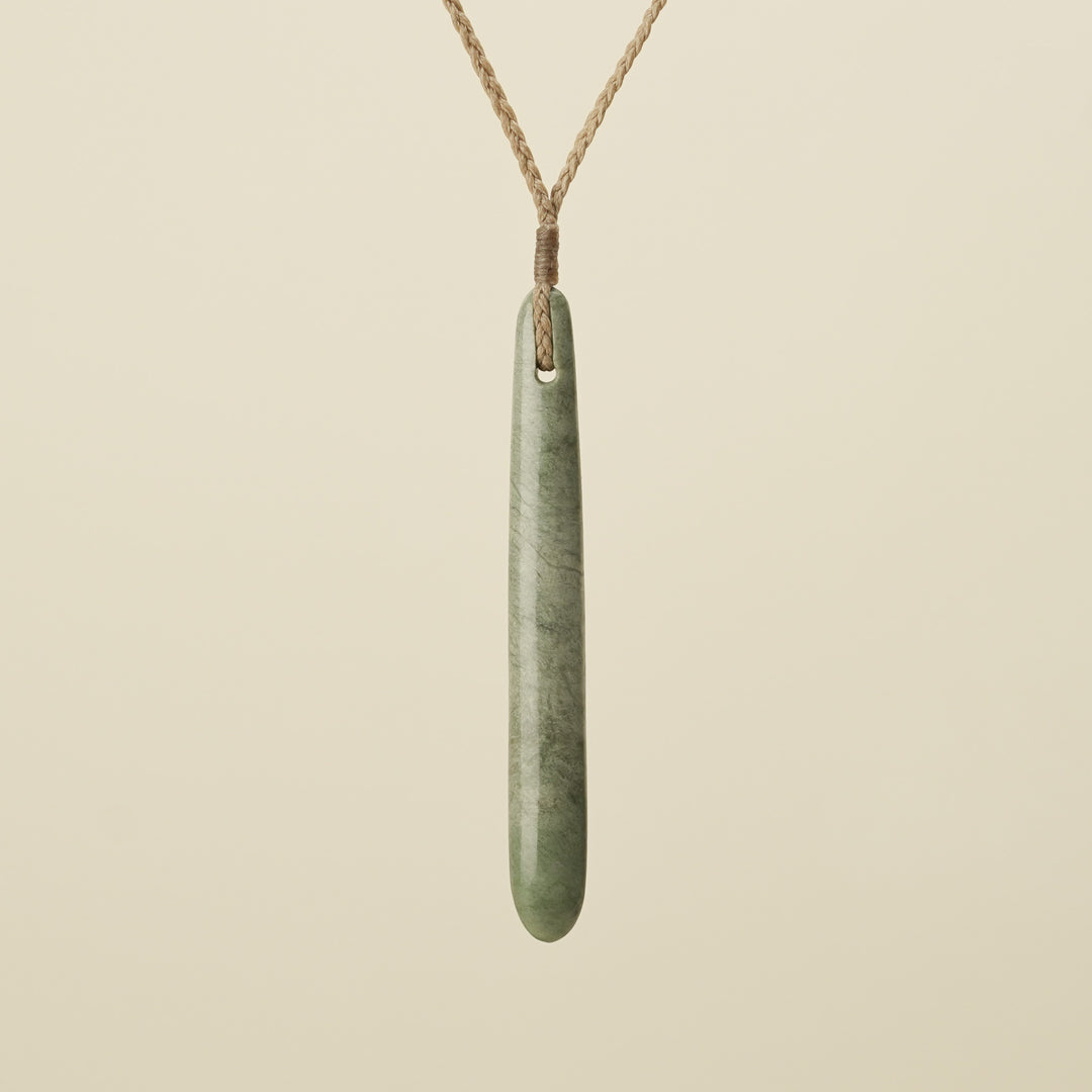 Roimata Inanga Pounamu Large Pendant
