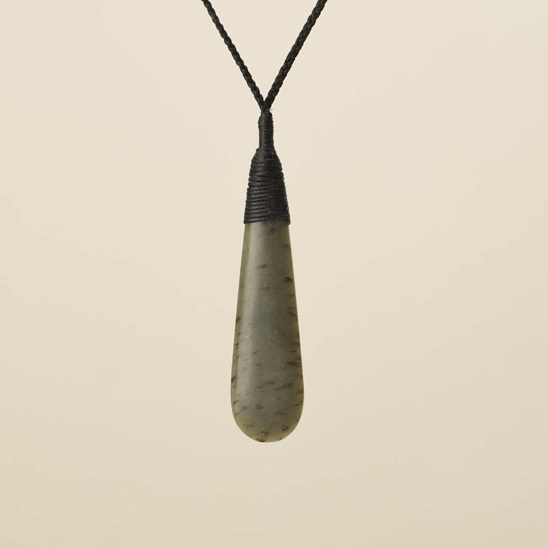 Roimata Inanga Pounamu Medium Large Pendant