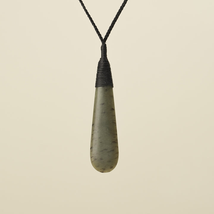 Roimata Inanga Pounamu Medium Large Pendant