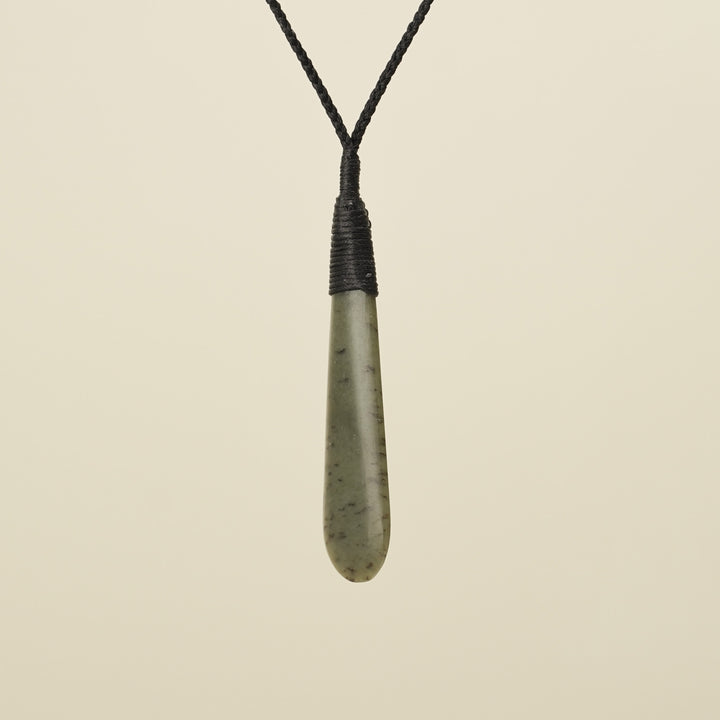 Roimata Inanga Pounamu Medium Large Pendant