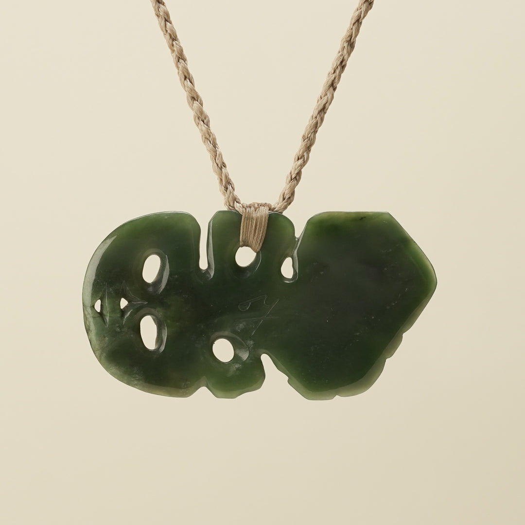 Hei Tiki Inanga Pounamu XL Pendant