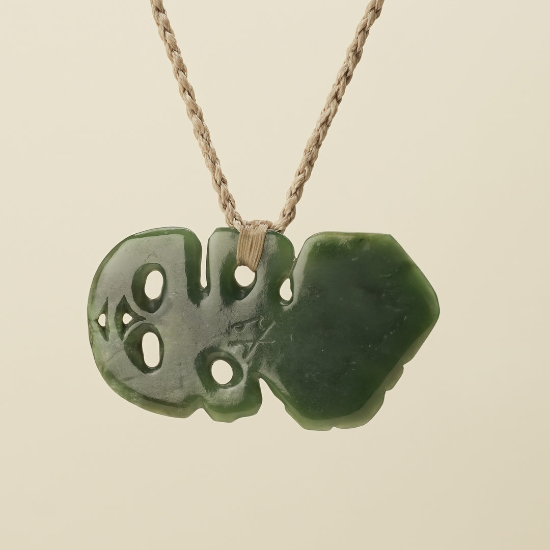 Hei Tiki Inanga Pounamu XL Pendant