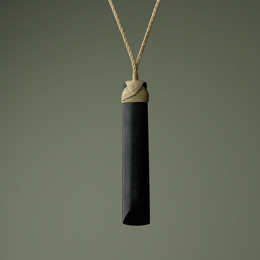 Large Kawakawa Greenstone Toki