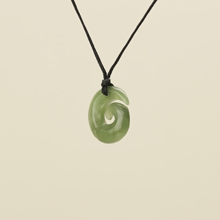 Extra Small Pounamu Koru Pendant