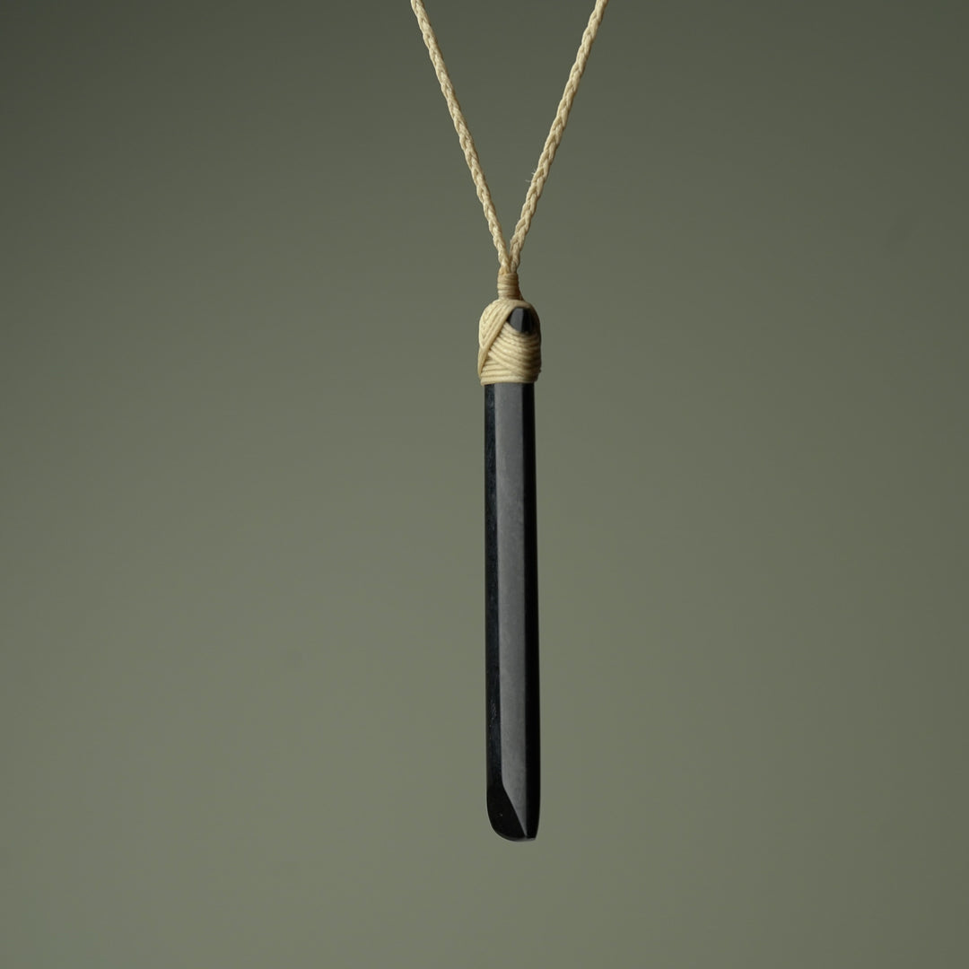 Large Kawakawa Greenstone Toki
