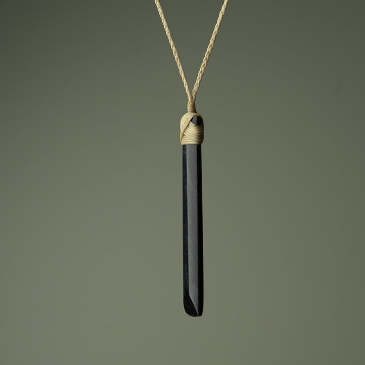 Large Kawakawa Greenstone Toki