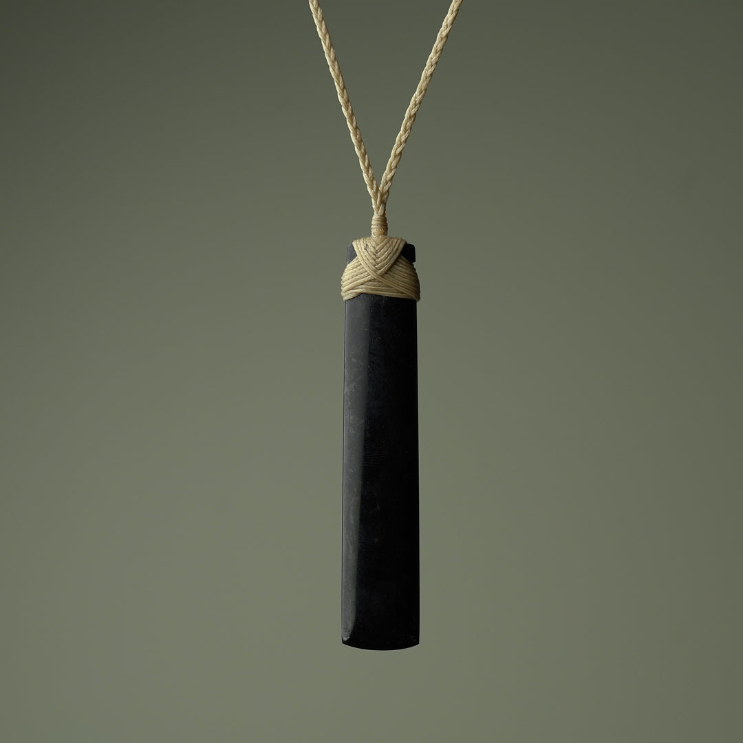 Large Kawakawa Greenstone Toki