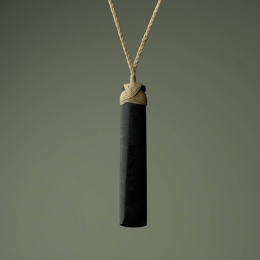 Large Kawakawa Greenstone Toki