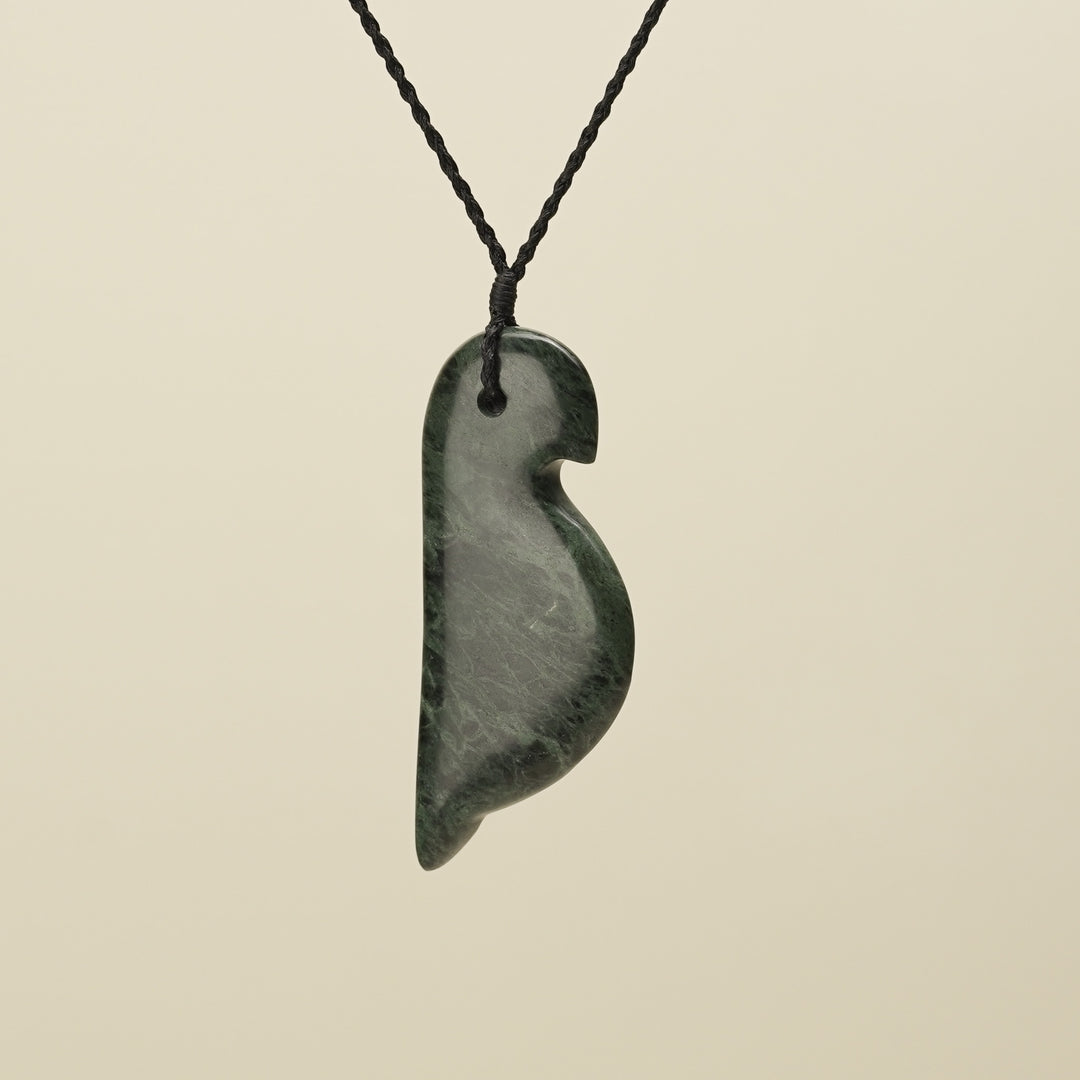 Manu Bird Large Pounamu Pendant