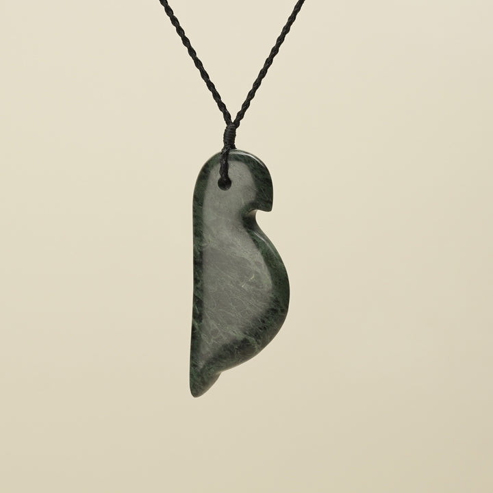 Manu Bird Large Pounamu Pendant