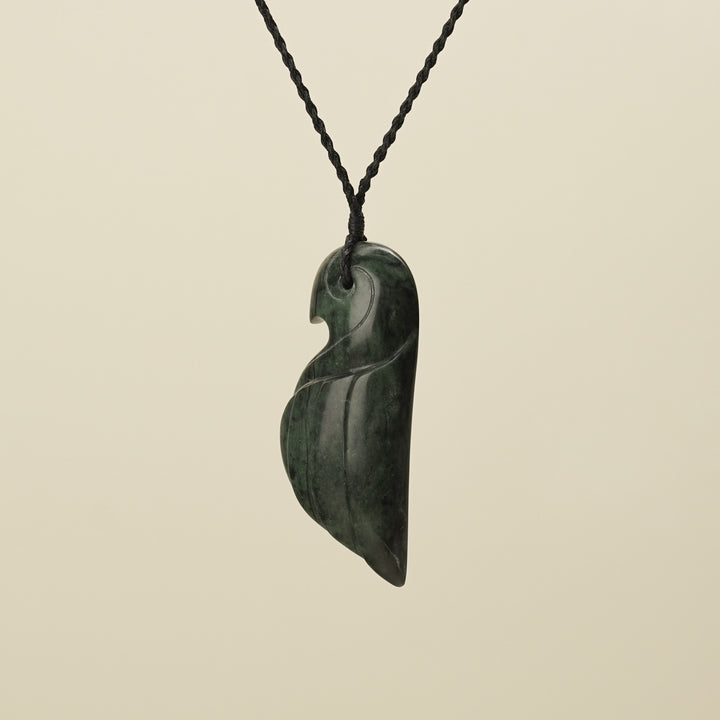 Manu Bird Large Pounamu Pendant