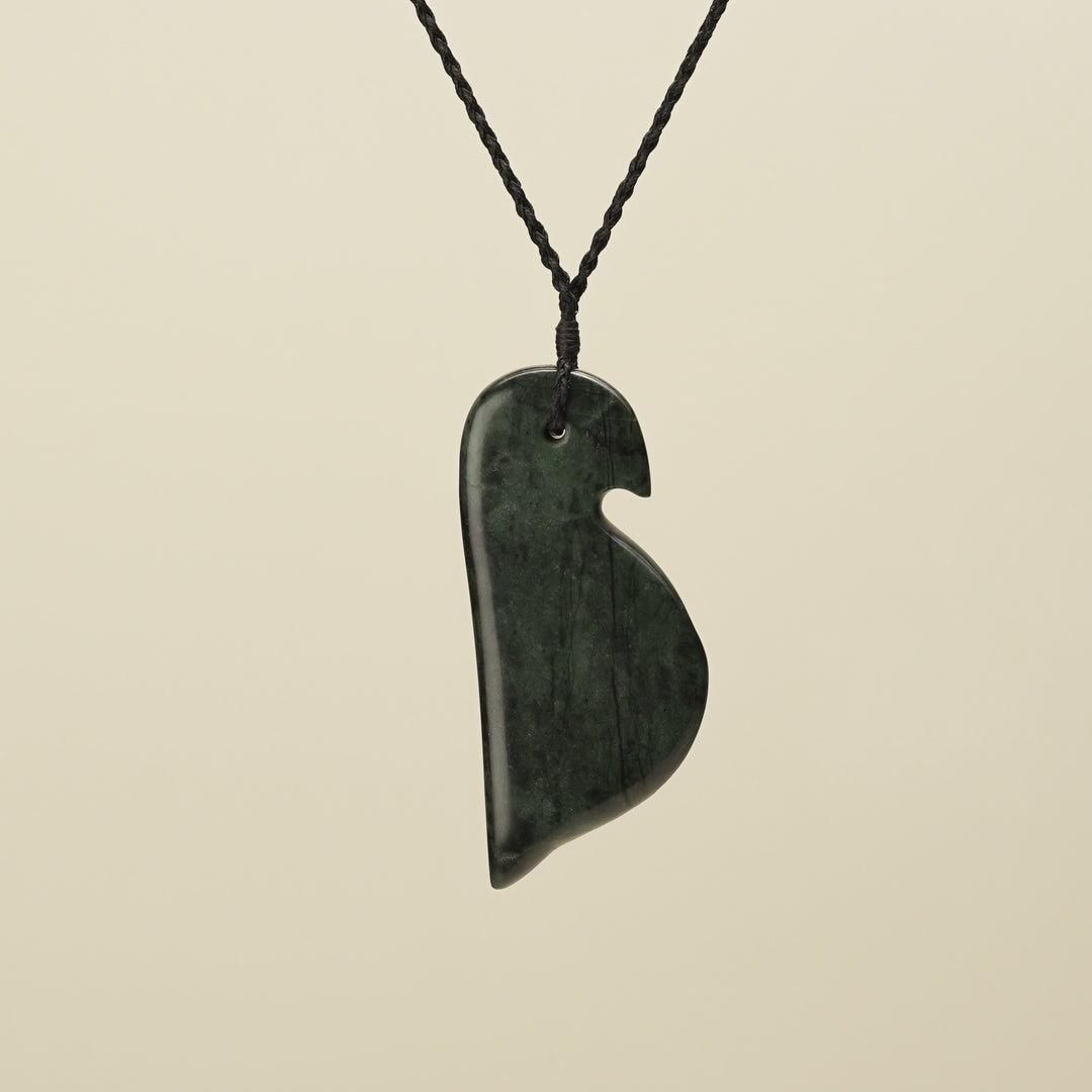 Manu Bird Large Pounamu Pendant