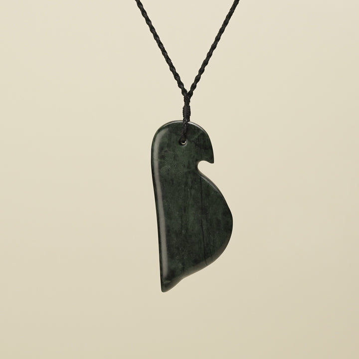 Manu Bird Large Pounamu Pendant