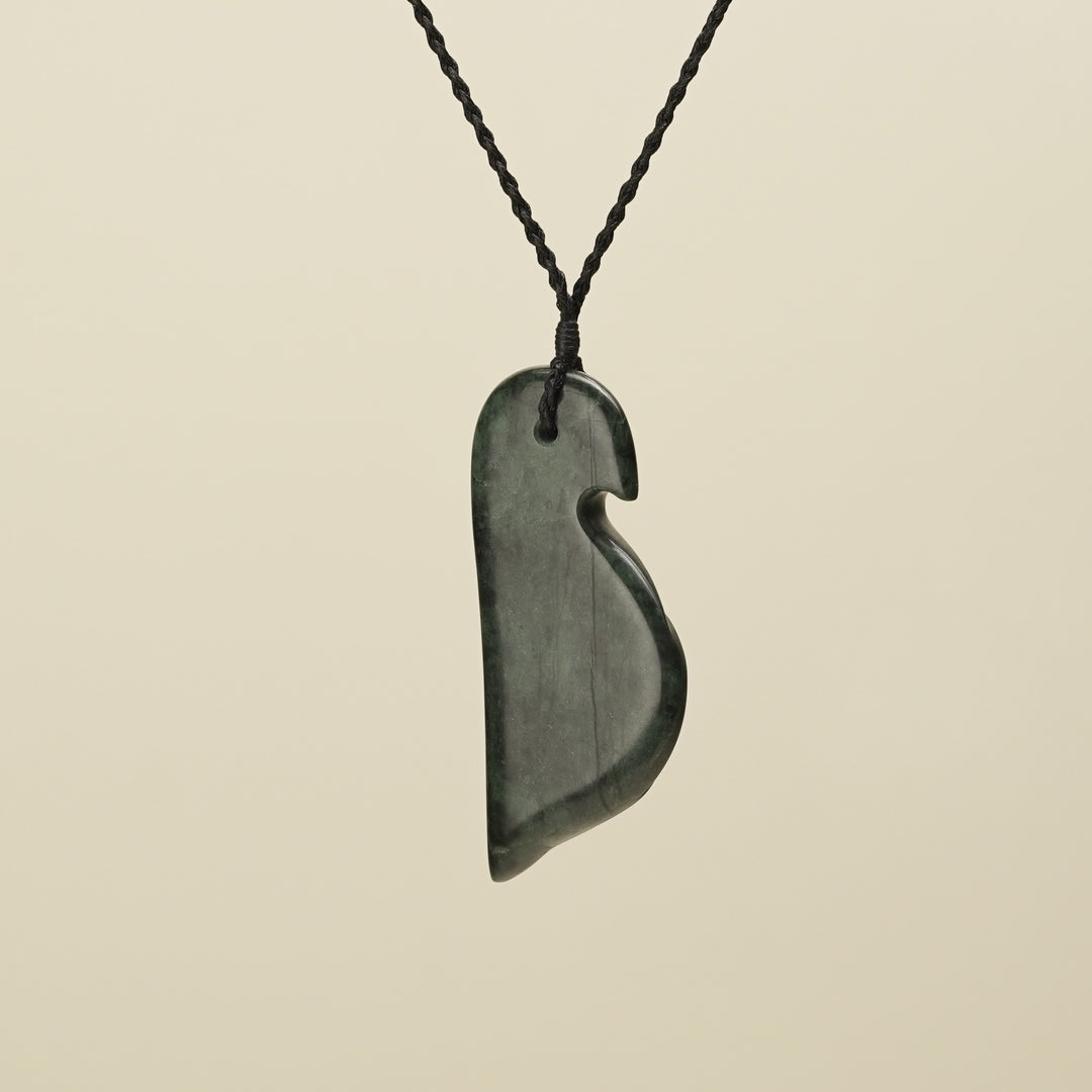 Manu Bird Large Pounamu Pendant