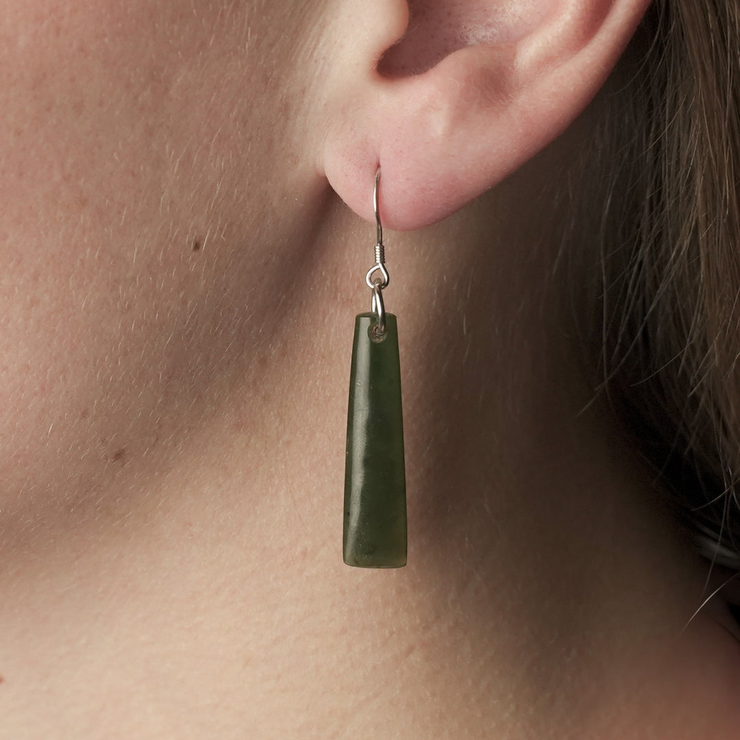 Drop Kahurangi Pounamu XS Earrings 32mm