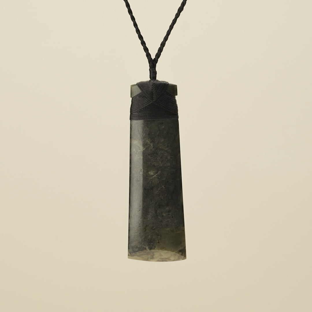 XXL Toki Hapopo Pounamu Pendant