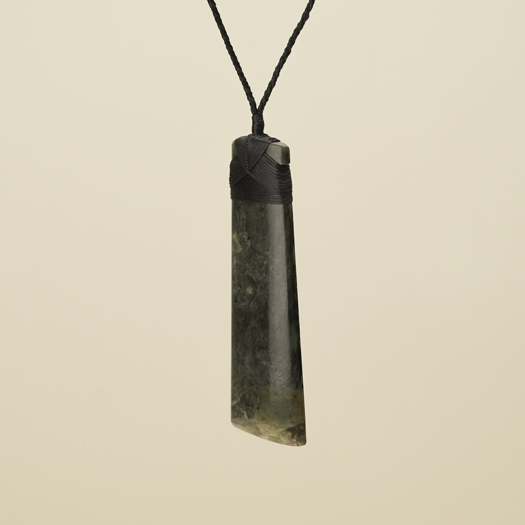 XXL Toki Hapopo Pounamu Pendant