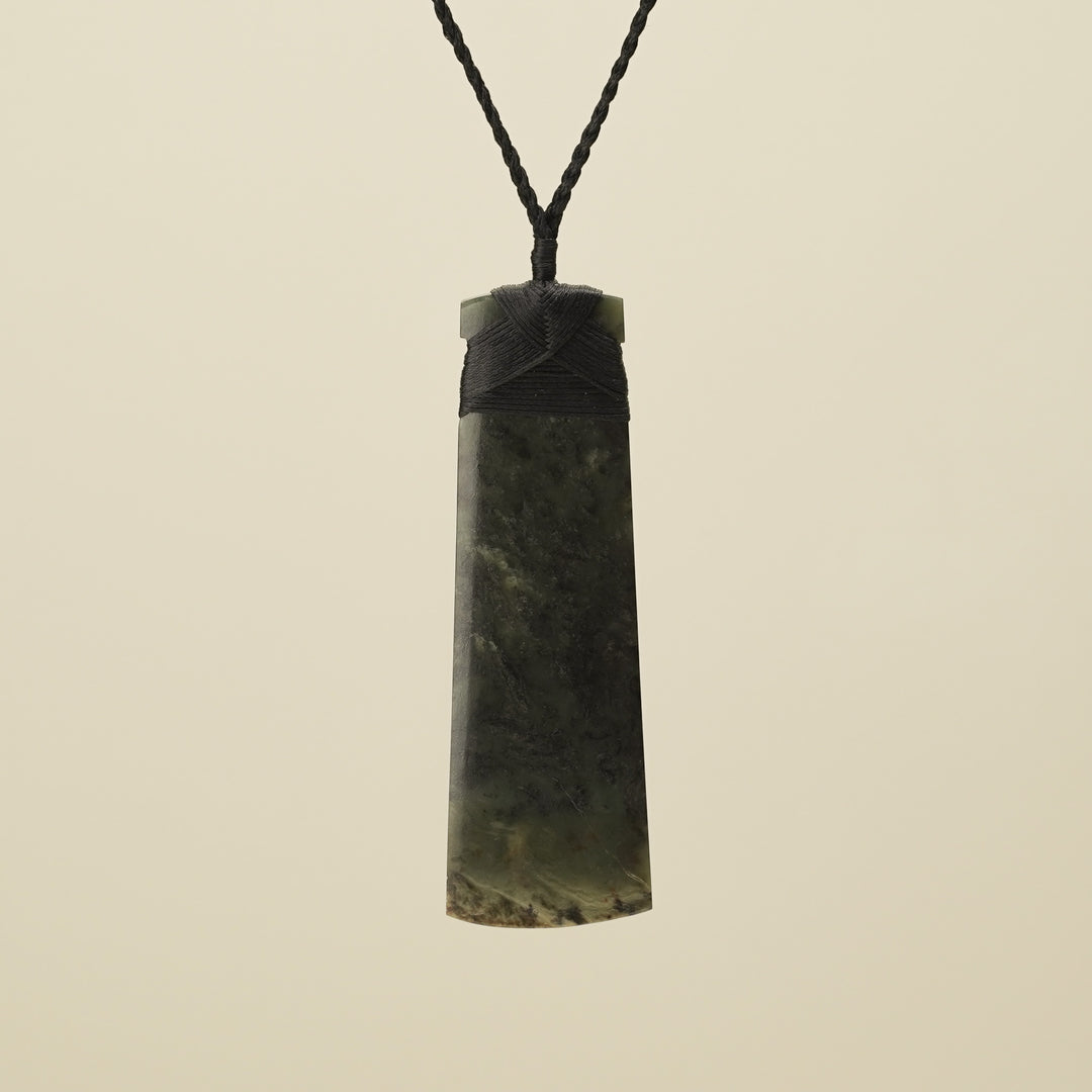 XXL Toki Hapopo Pounamu Pendant