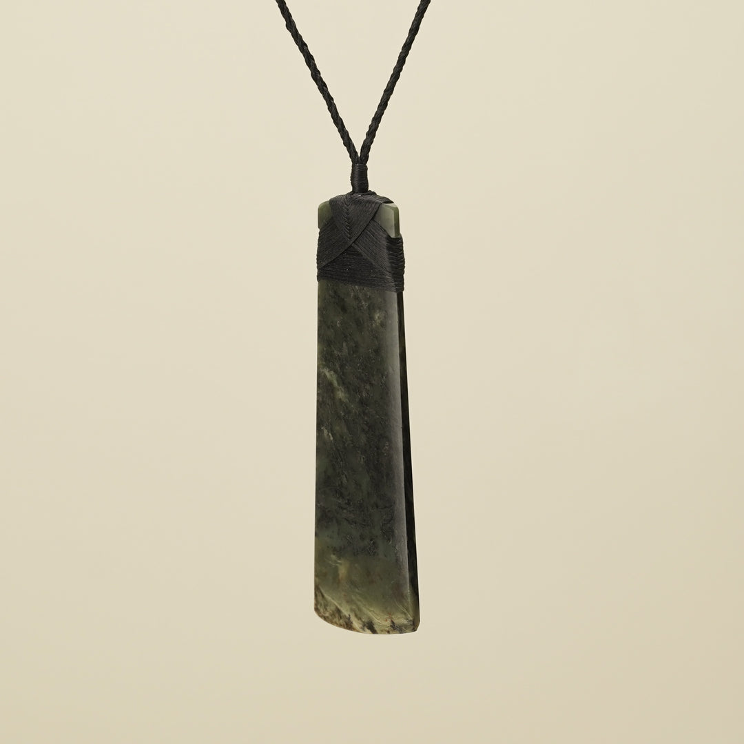 XXL Toki Hapopo Pounamu Pendant