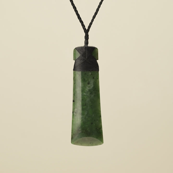 XXL Toki Hapopo Pounamu Pendant