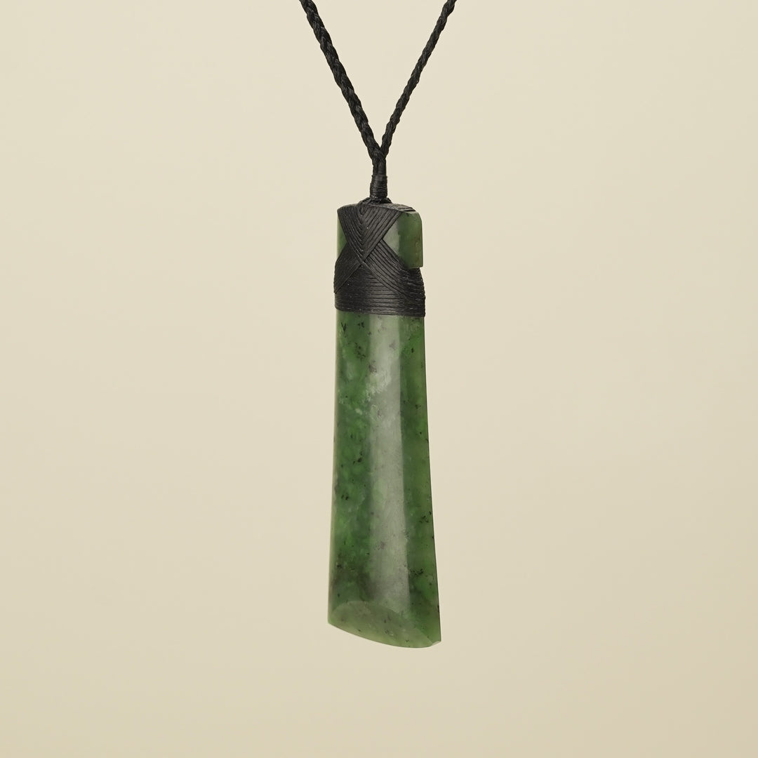 XXL Toki Hapopo Pounamu Pendant
