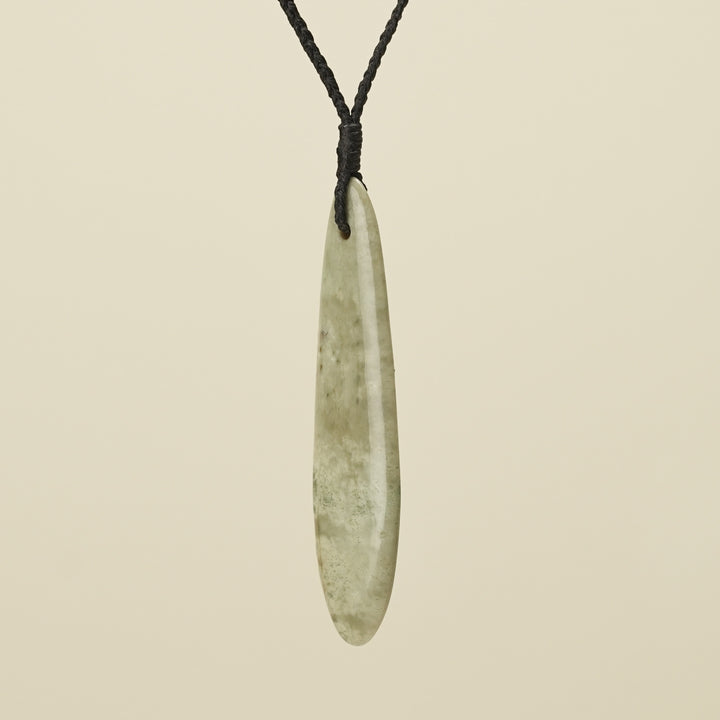 Roimata Raukaraka Pounamu Medium Large Pendant