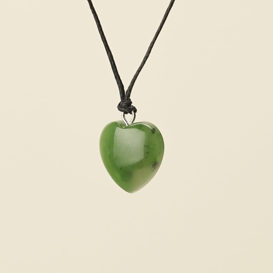 Heart – Greenstone Extra Small