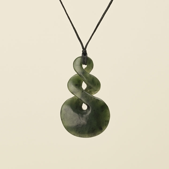 Double Pounamu Pikorua Large