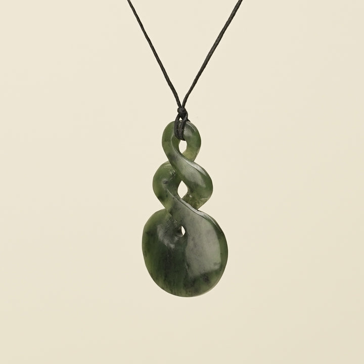 Double Pounamu Pikorua Large