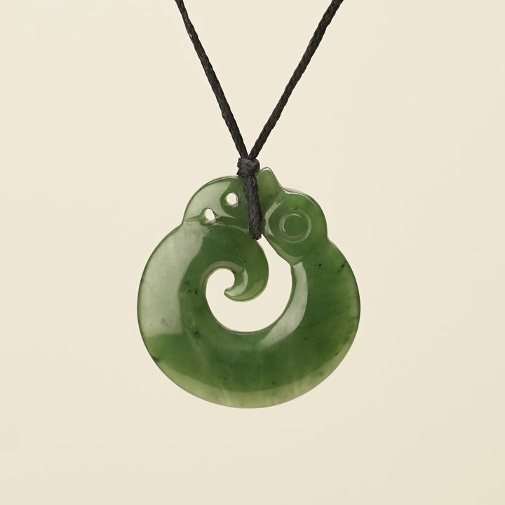 Manaia Greenstone Medium Pendant