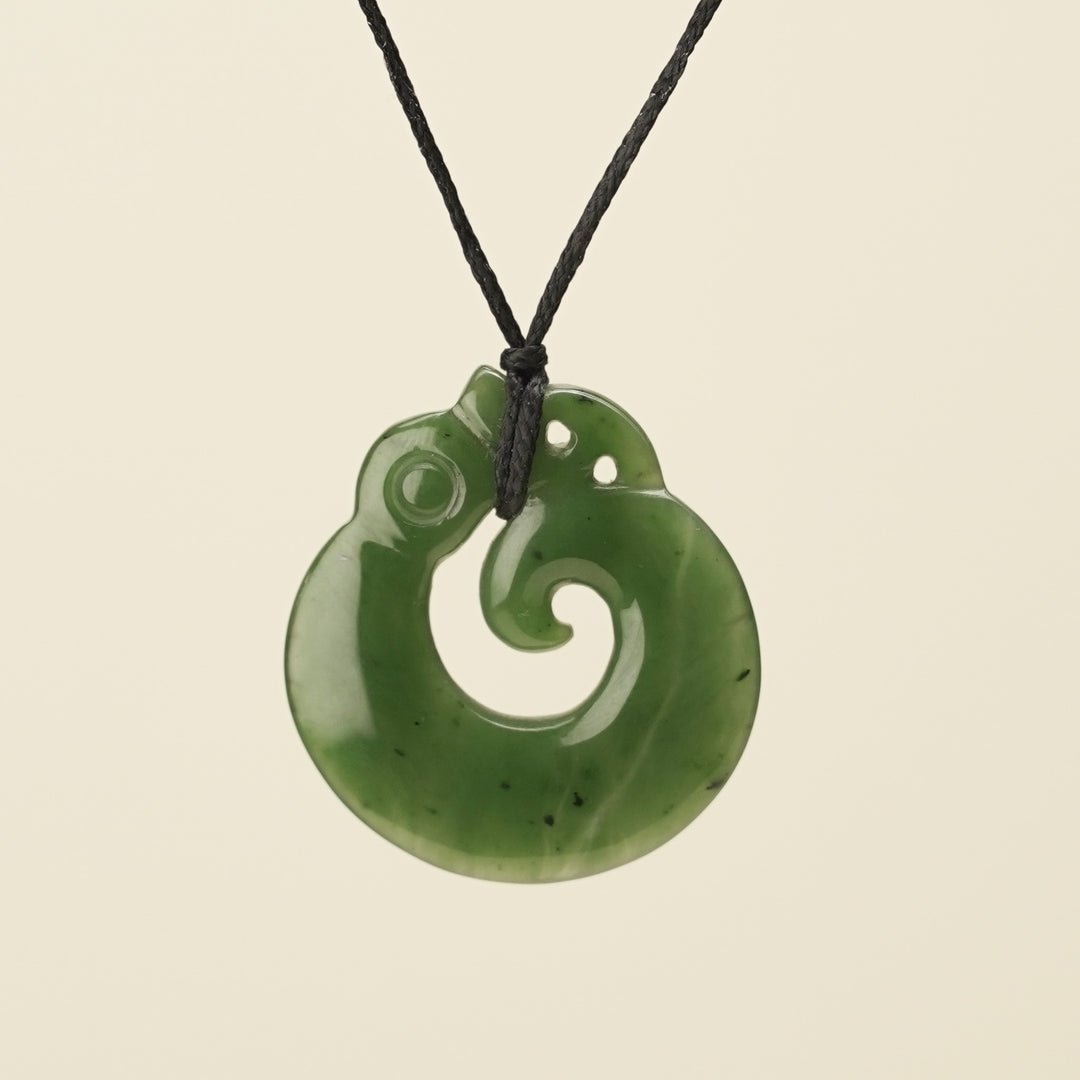 Manaia Greenstone Medium Pendant