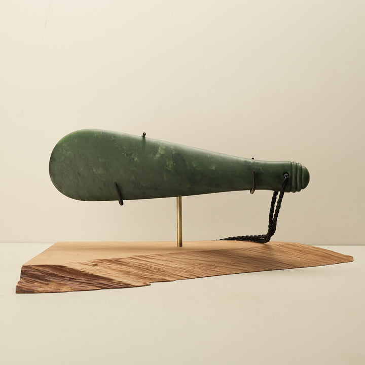 Medium Mere Greenstone Sculpture
