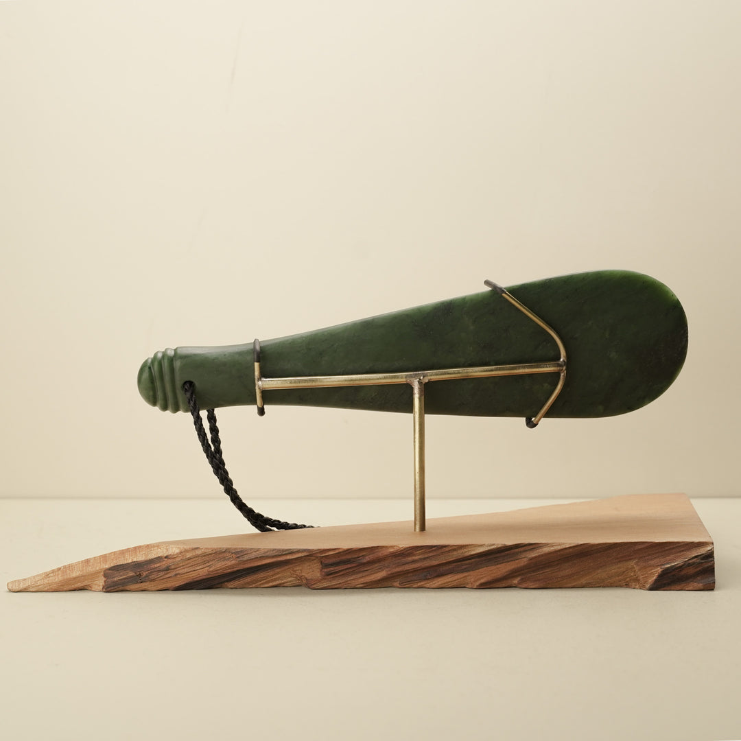 Medium Mere Greenstone Sculpture