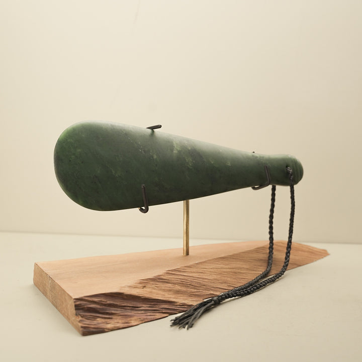 Medium Mere Greenstone Sculpture