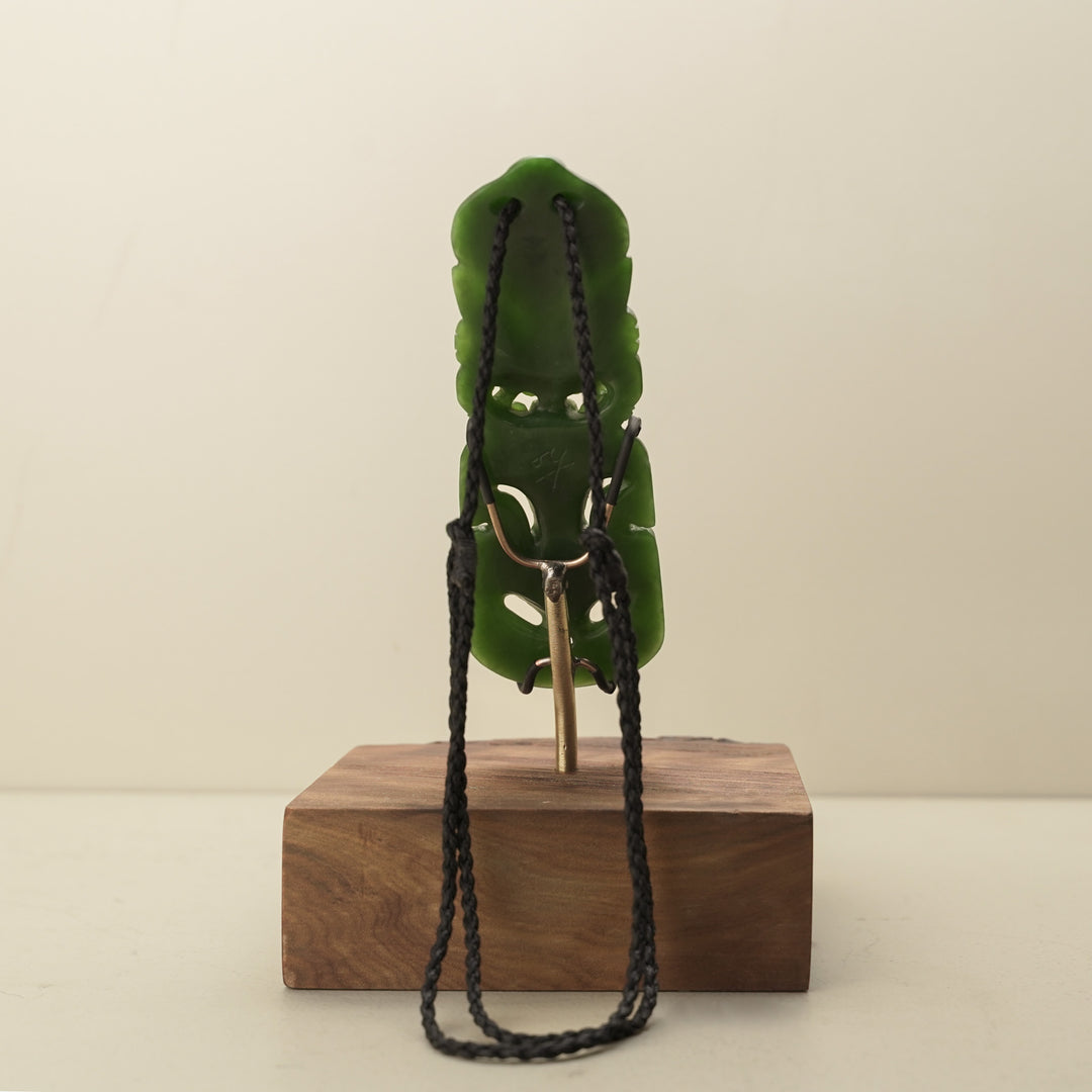Hei Tiki Pounamu Whakairo Sculpture