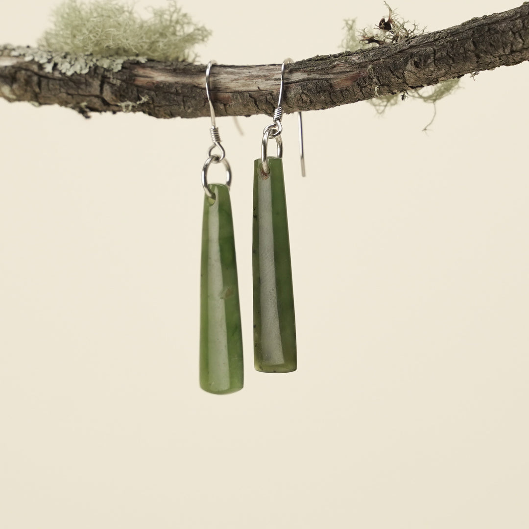 Drop Kahurangi Pounamu XS Earrings 32mm
