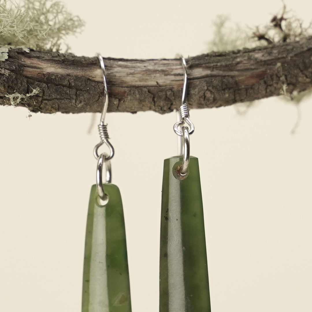 Drop Kahurangi Pounamu XS Earrings 32mm