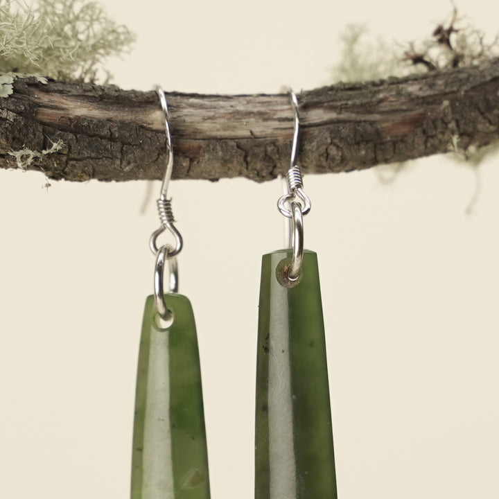 Drop Kahurangi Pounamu XS Earrings 32mm