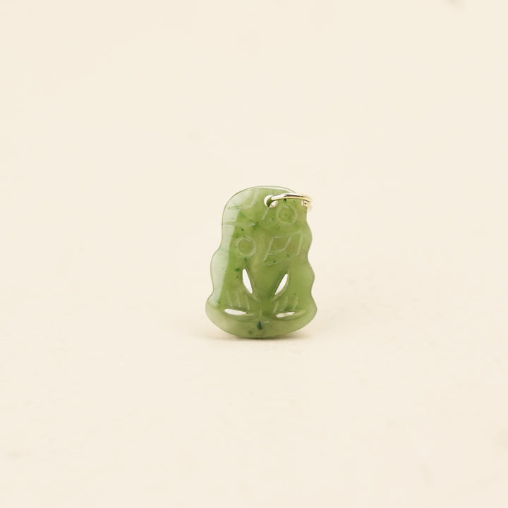Hei Tiki Greenstone Charm 13mm