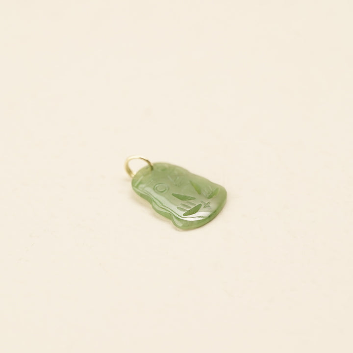 Hei Tiki Greenstone Charm 13mm