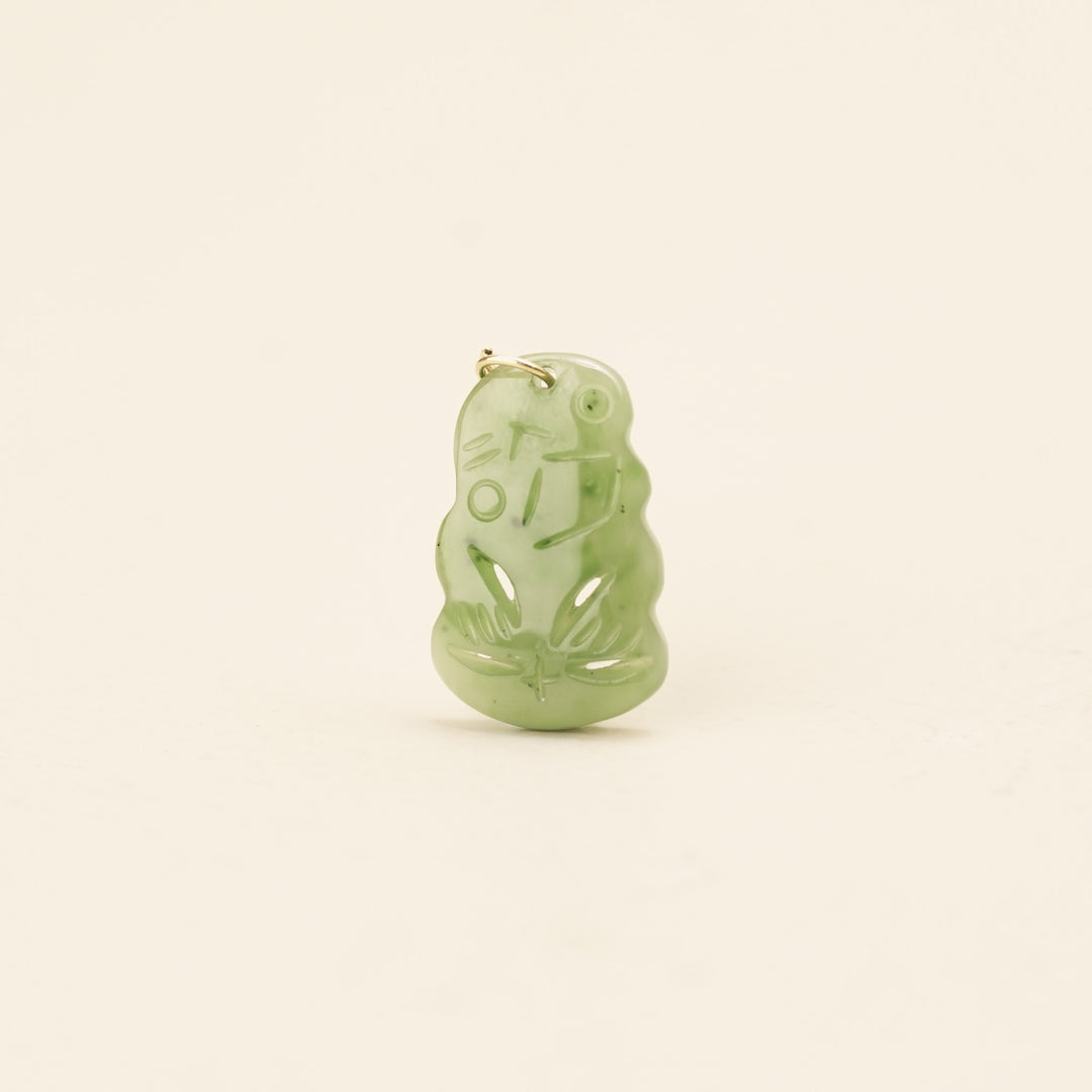 Hei Tiki Greenstone Charm 20mm