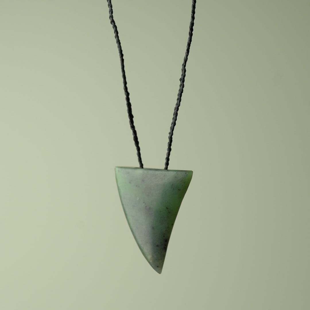 Medium Pounamu Niho Tooth Pendant