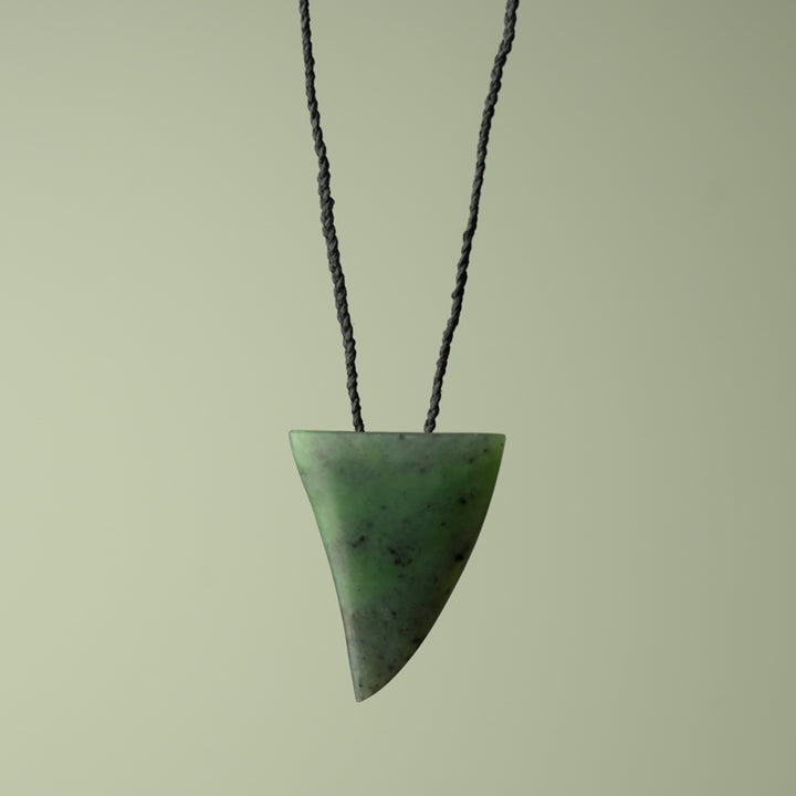 Medium Pounamu Niho Tooth Pendant