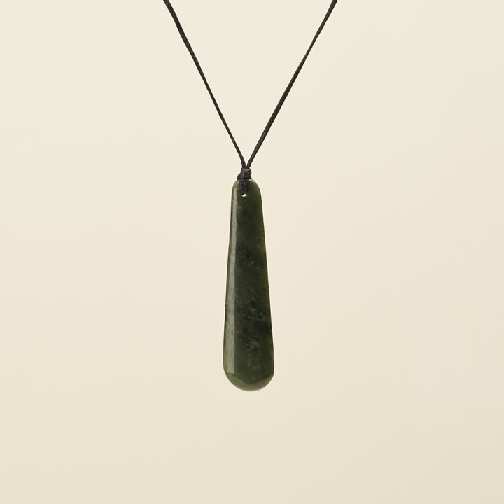Roimata Greenstone Medium Pendant