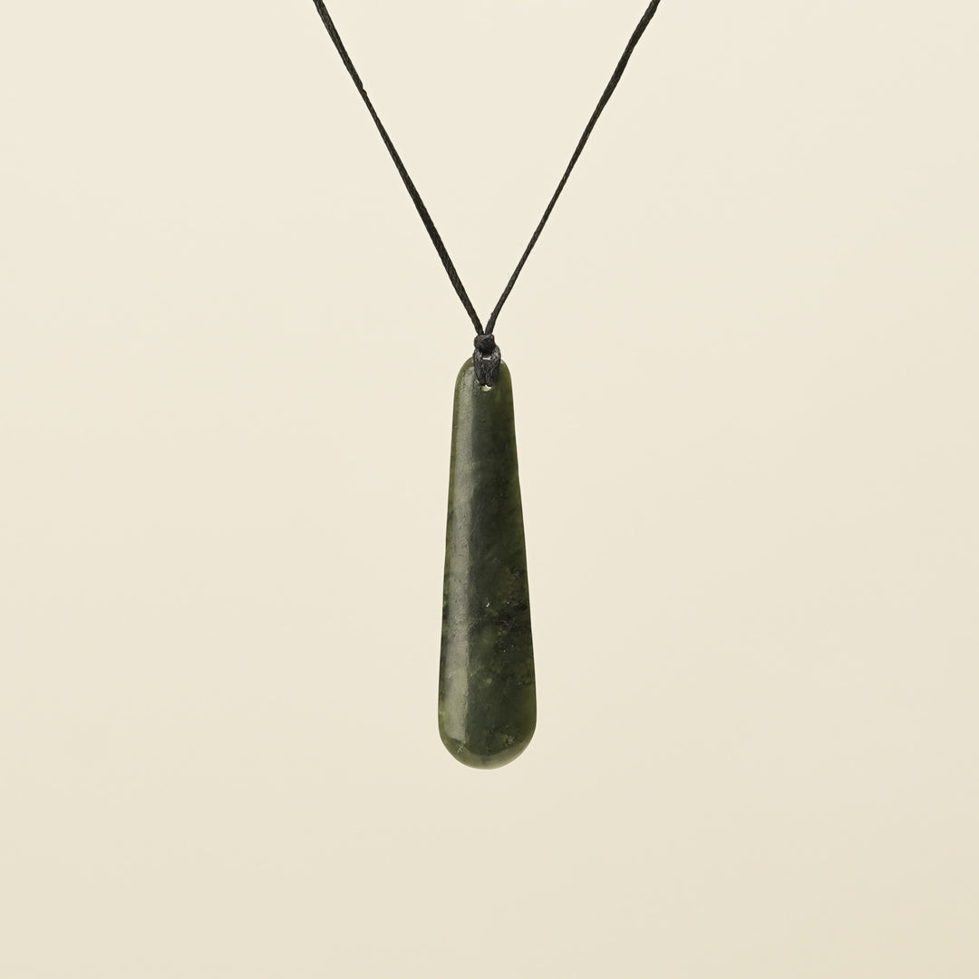 Roimata Greenstone Medium Pendant