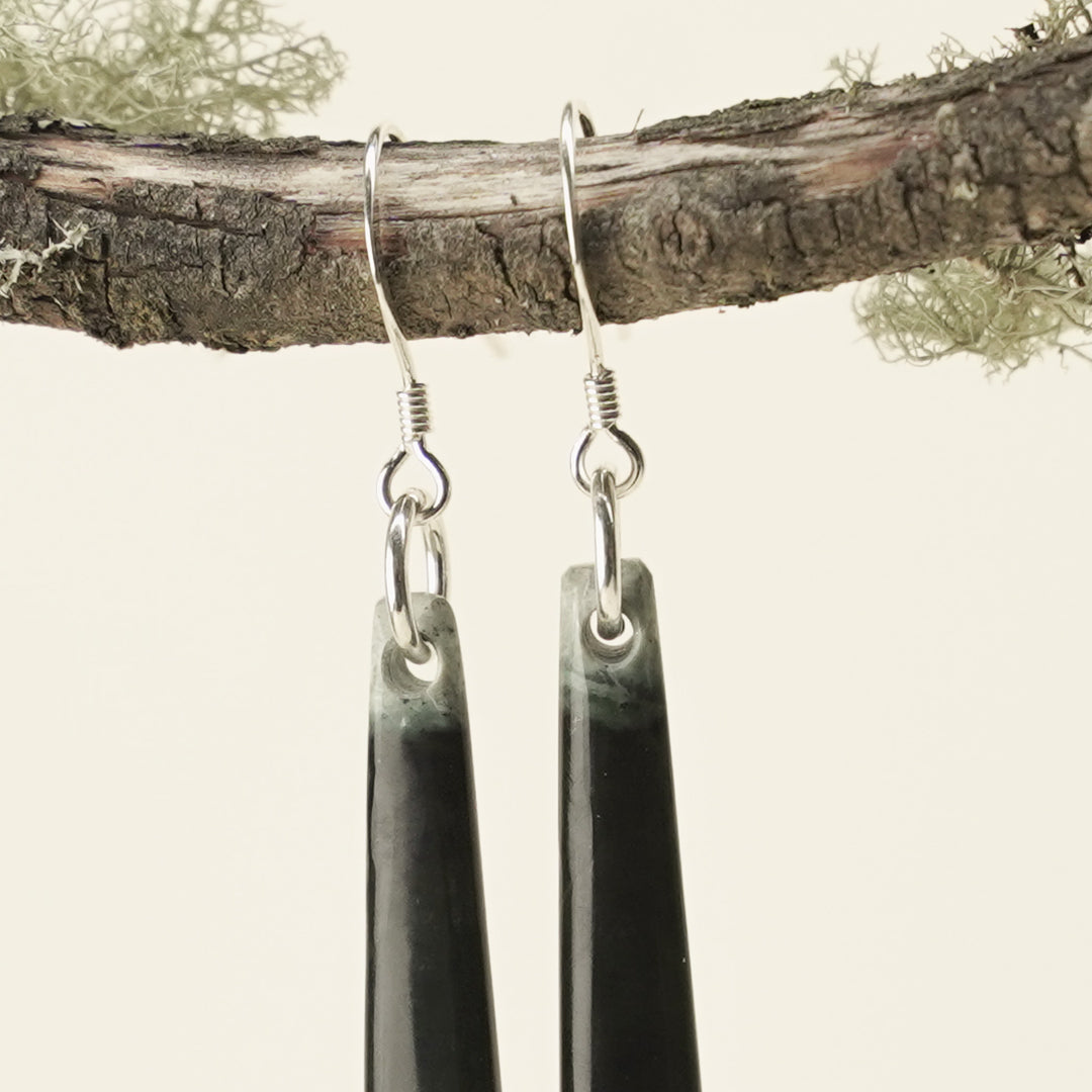 Tangiwai Pounamu Earrings XS 36mm