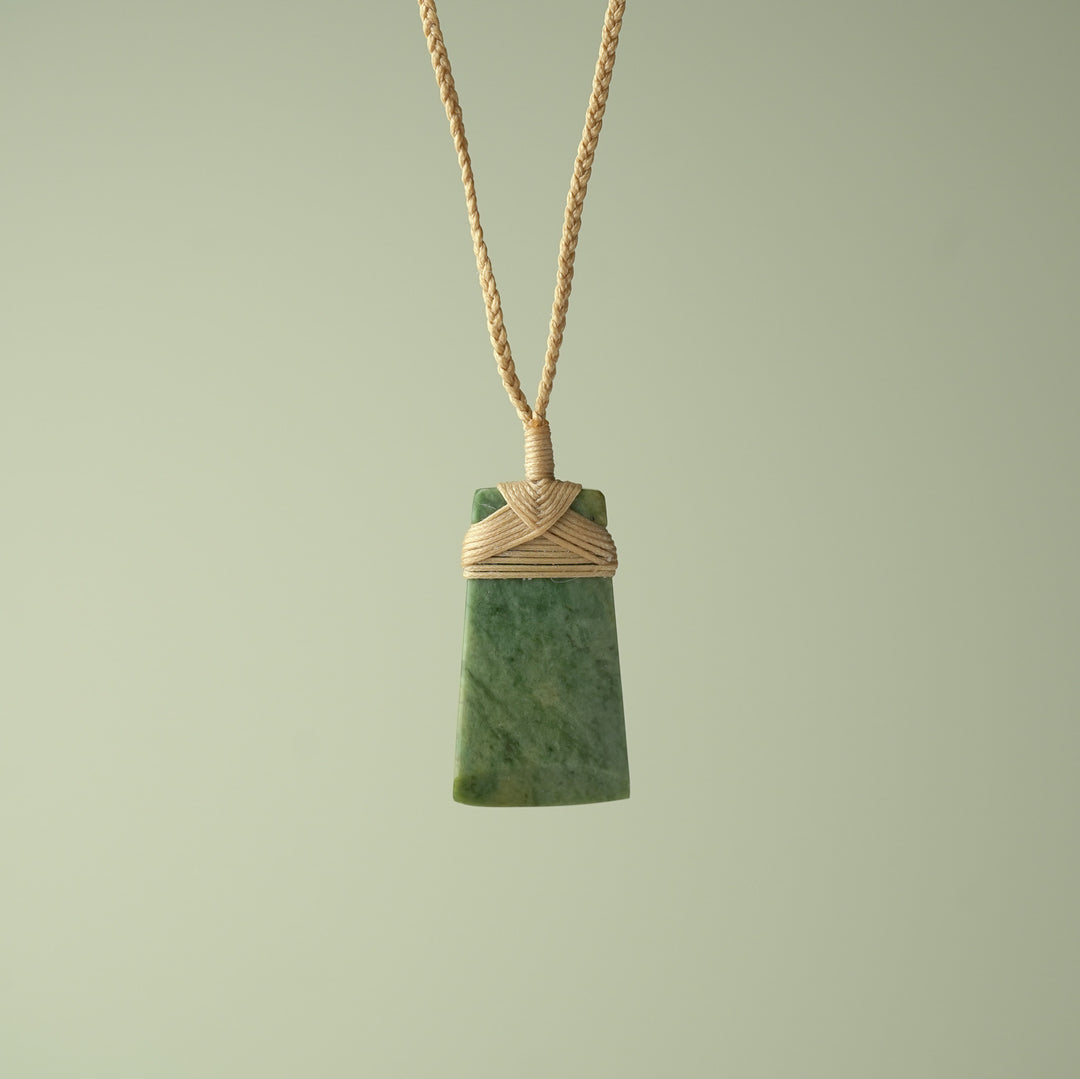 Toki Raukaraka Matte Small Pounamu