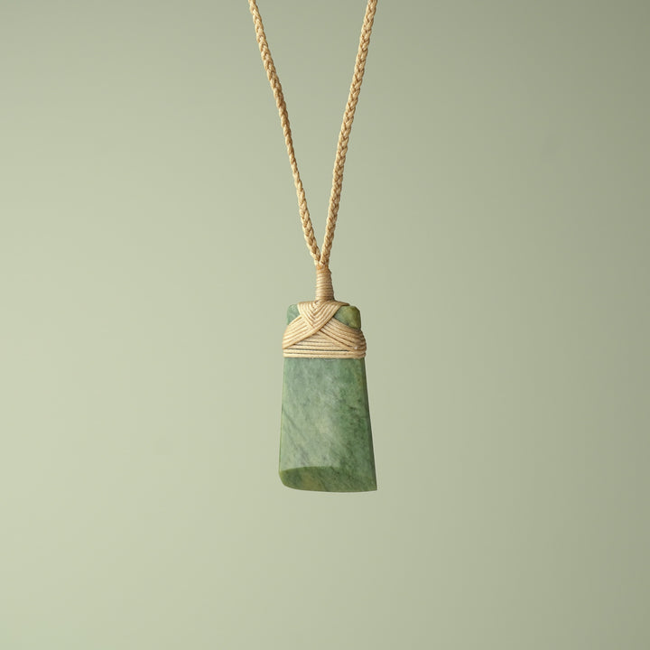 Toki Raukaraka Matte Small Pounamu