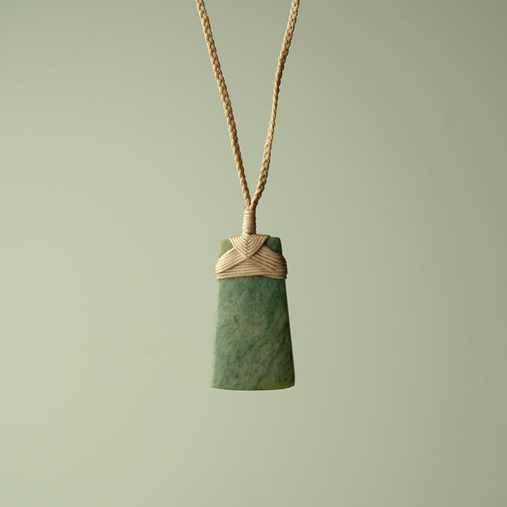 Toki Raukaraka Matte Small Pounamu